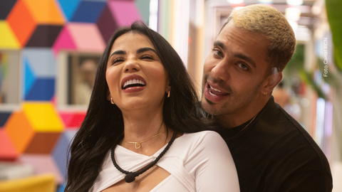 Karina García y Andrés Altafulla, una pareja que nació en La casa de los famosos Colombia.