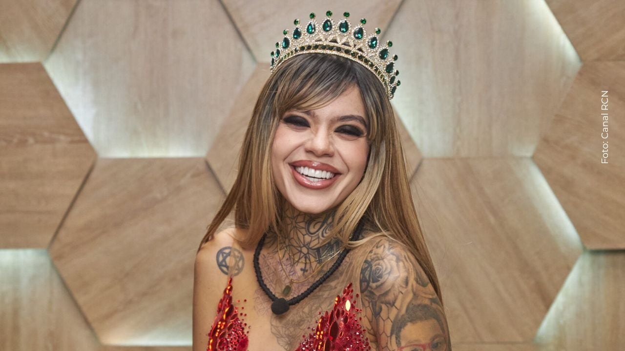Melissa Gate durante su participación en La casa de los famosos Colombia