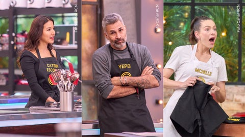 Caterin Escobar reaccionó a salida de Yepes de MasterChef
