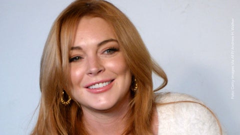 Lindsay Lohan en la conferencia de prensa de Lindsay Lohan en Social Film Loft