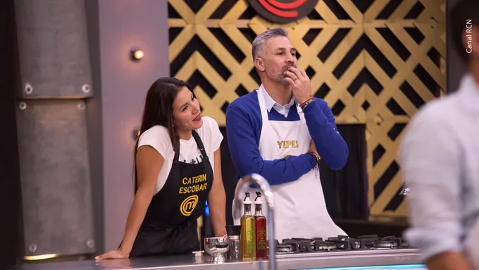 Caterin Escobar y Mario Yepes comparten foto juntos en redes Caterin Escobar y Mario Yepes comparten foto tras la salida de él de MasterChef