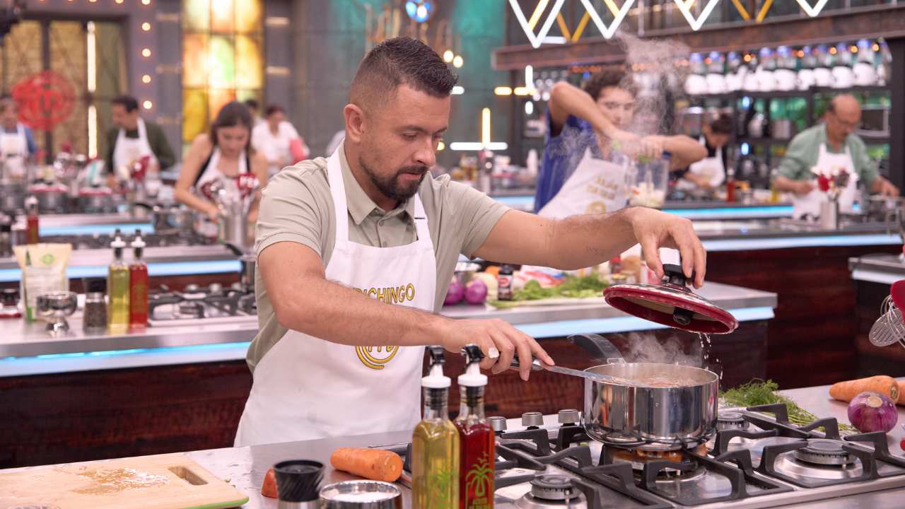 Pichingo en el capítulo 44 de MasterChef Celebrity