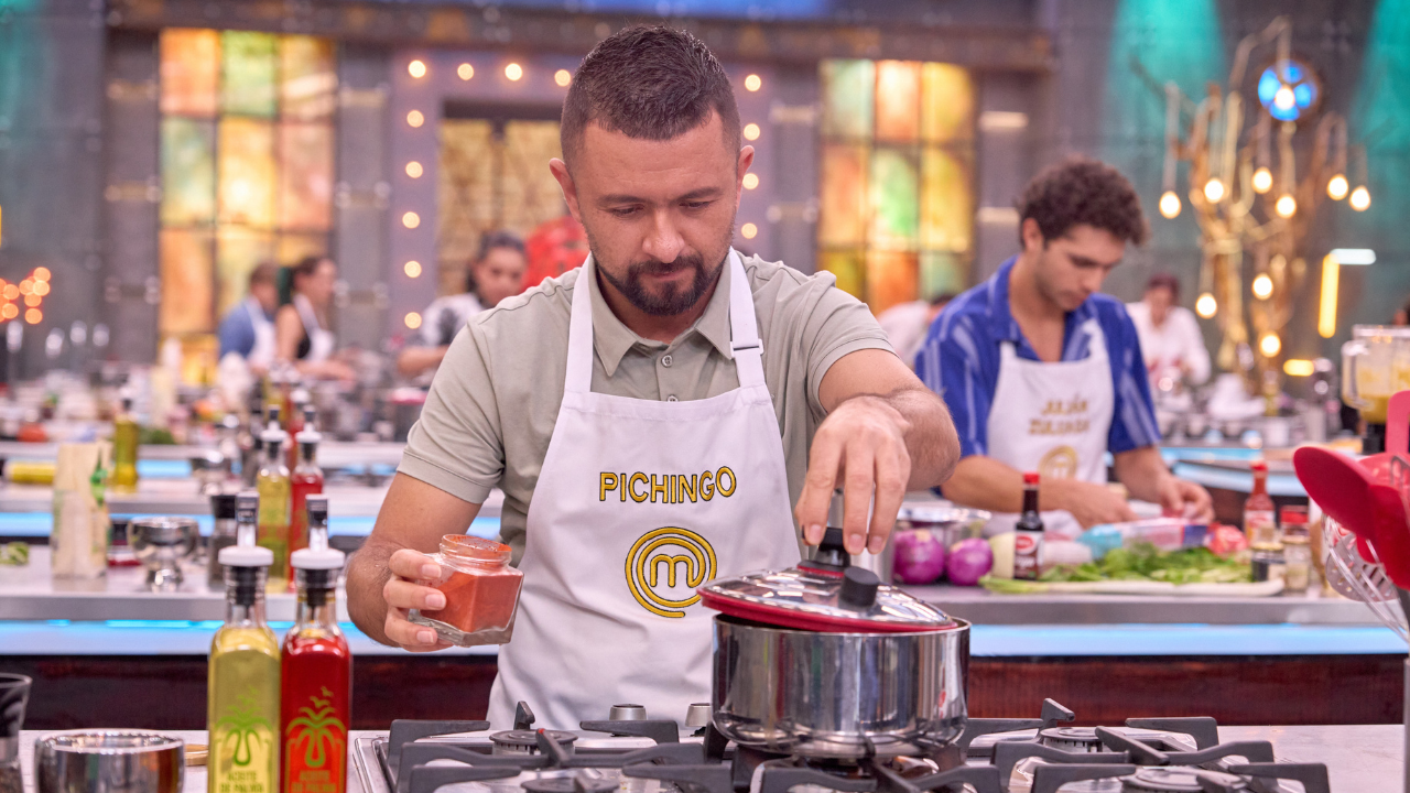 Pichingo en el capítulo 44 de MasterChef Celebrity