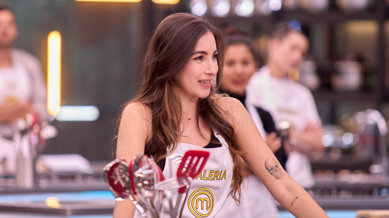 Valeria Aguilar en el capítulo 44 de MasterChef Celebrity