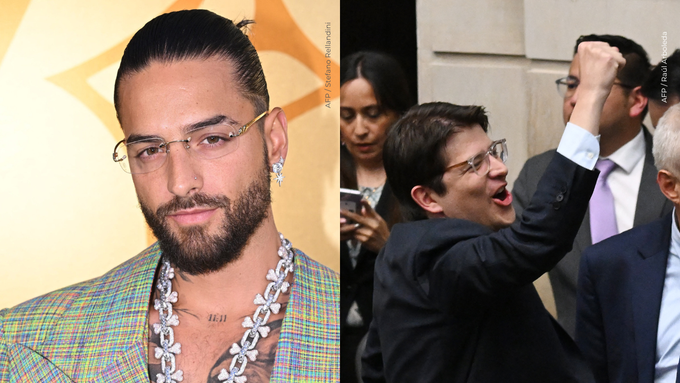 Maluma se expresó tras la muerte de Miguel Uribe Maluma y Miguel Uribe