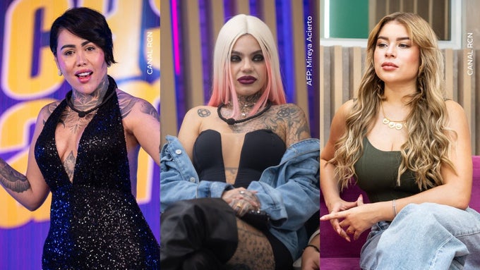 Yina Calderón sobre Melissa Gate y Ornella Sierra Yina Calderón, Melissa Gate y Ornella Sierra