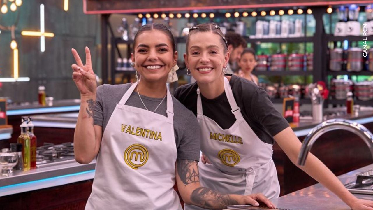 Valentina y Michelle cocinan juntas en MasterChef Celebrity