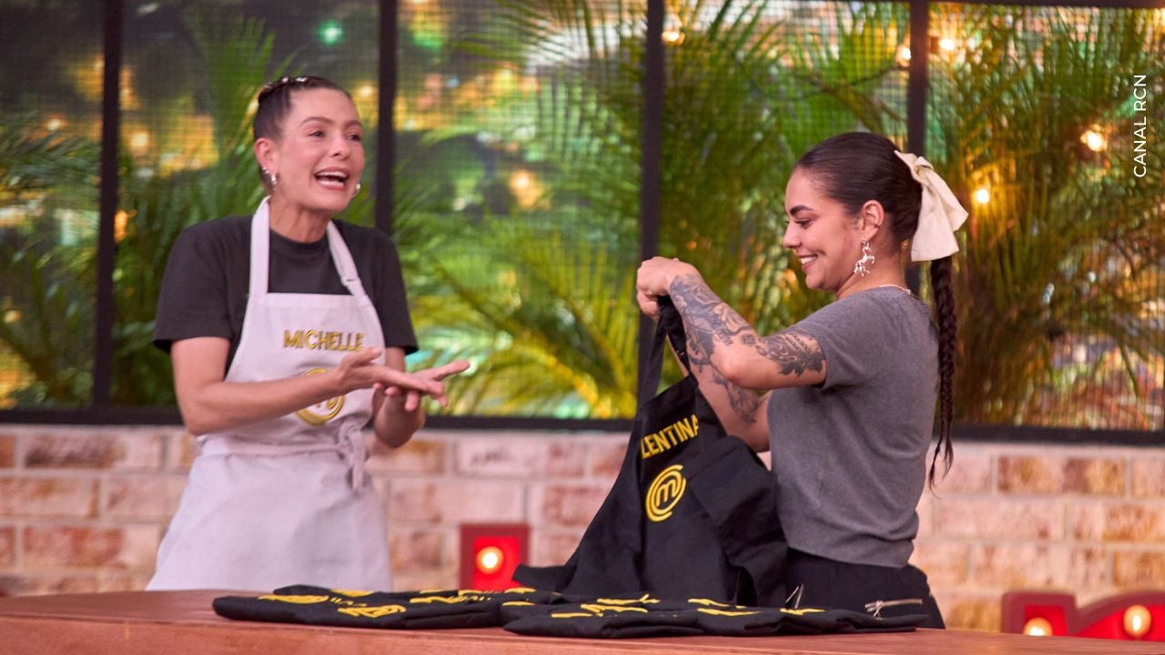 Michelle y Valentina tienen el delantal negro en MasterChef Celebrity