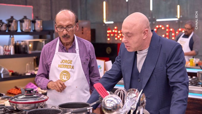 Jorge Herrera en MasterChef Celebrity