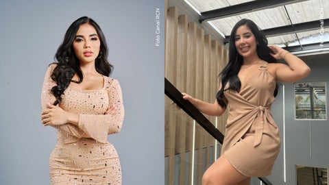 Karina García y Mariana Zapata con sus exparejas