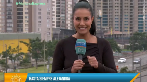 Mañana Express despidió con sentido homenaje a Alejandra Gómez