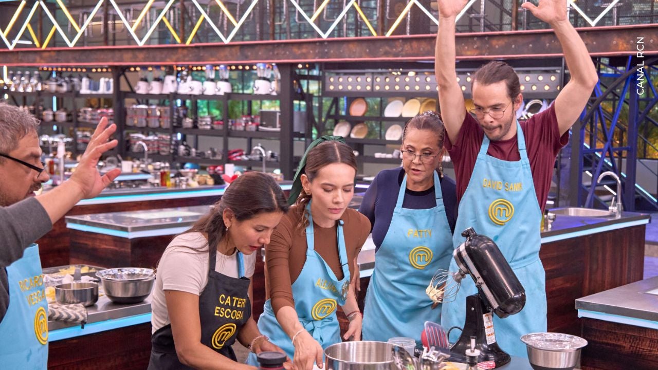 Equipo azul en MasterChef Celebrity el 14 de agosto