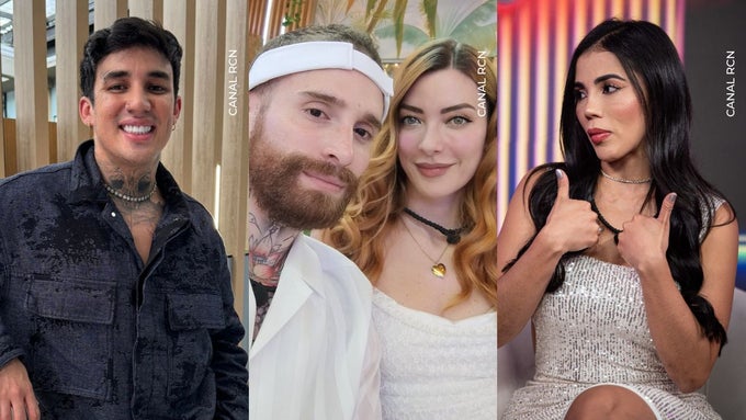 Valentino, Mateo Varela, Norma Nivia y Karina García