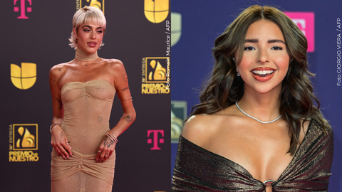 Tini y Ángela Aguilar