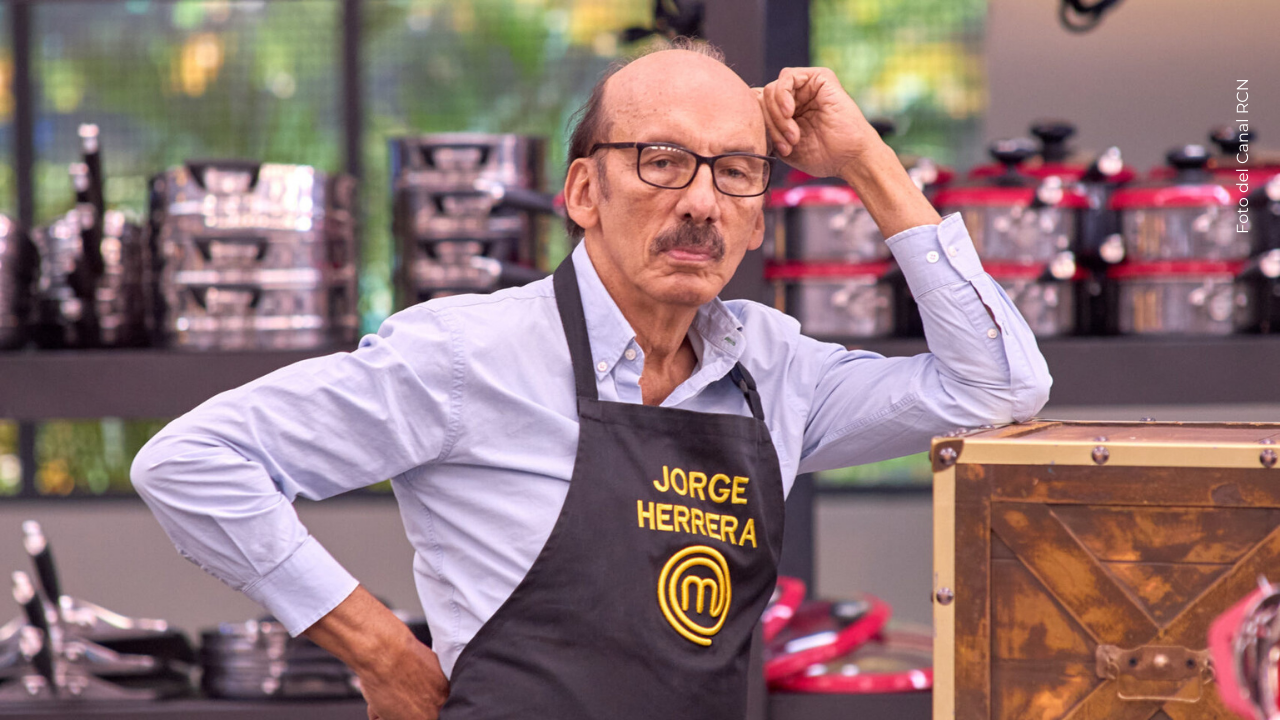 Jorge Herrera en el reto de eliminación de MasterChef