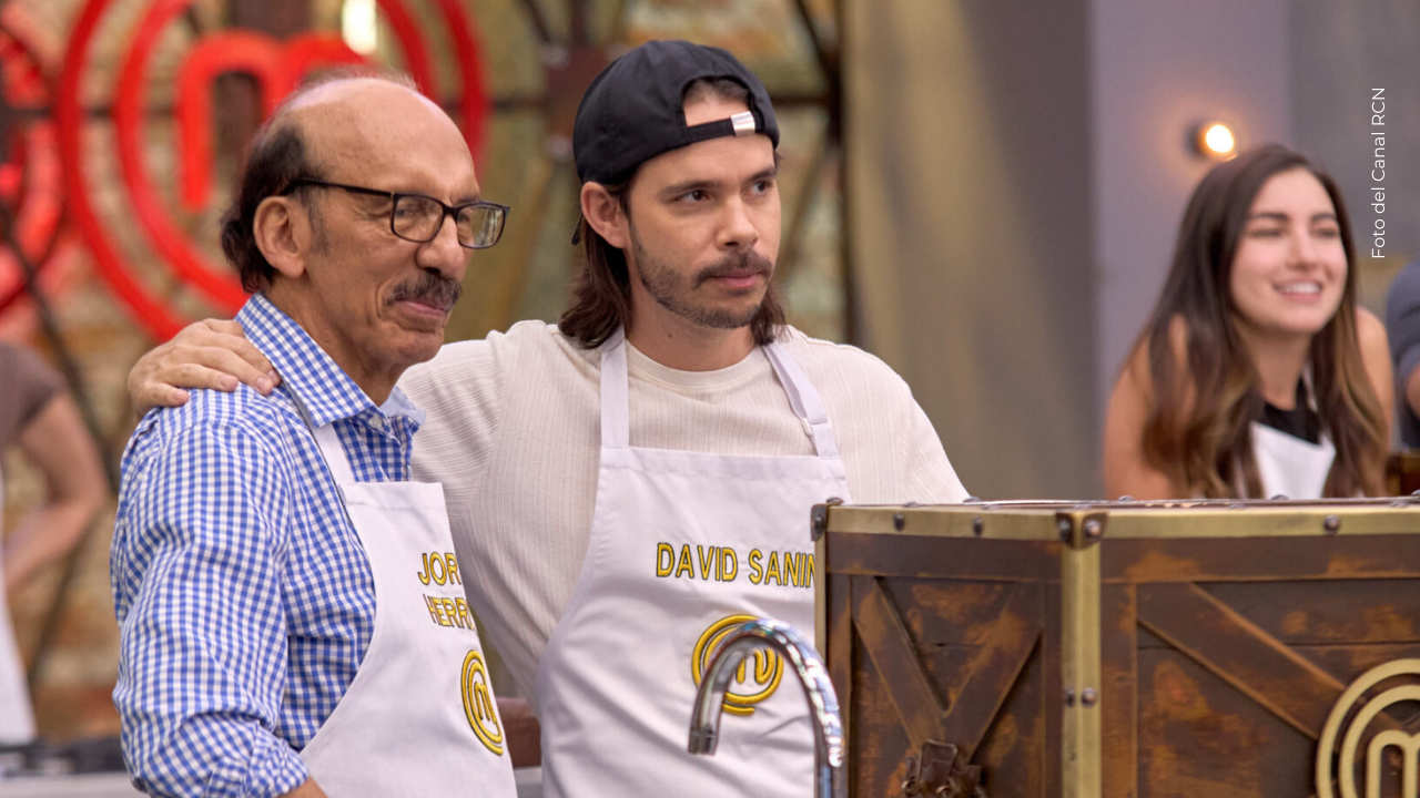 Jorge Herrera y David Sanín en MasterChef
