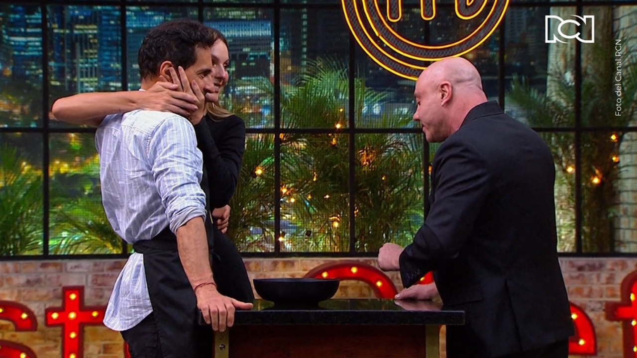 LuisFer Hoyos en el reto de eliminación de MasterChef Celebrity