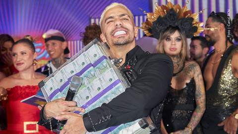 Andrés Altafulla en La casa de los famosos Colombia 2025.