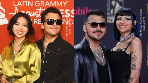 Christian Nodal, Ángela Aguilar y Cazzu