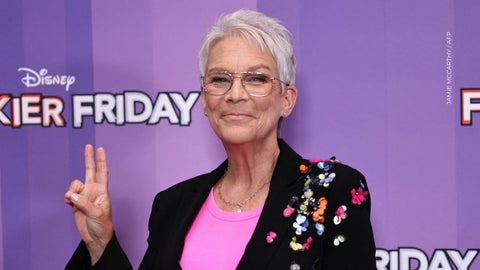 Jamie Lee Curtis sorprende al aparecer en un video de Disney