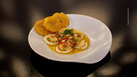Jorge Herrera resalta con su plato ante el jurado