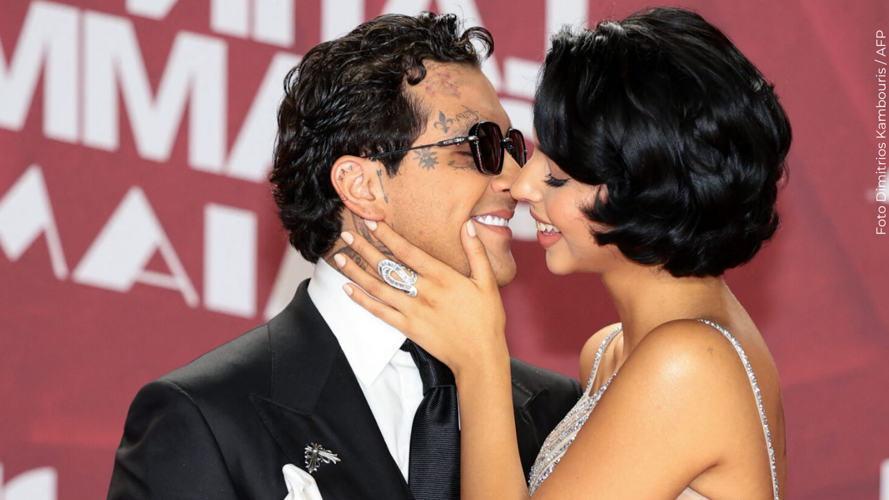 Christian Nodal y Ángela Aguilar