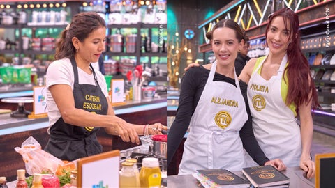 Caterin Escobar, Violeta Bergonzi y Alejandra Ávila ausentes en MasterChef