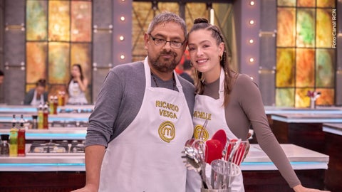 Michelle Rouillard y Ricardo Vesga ganaron prueba en MasterChef