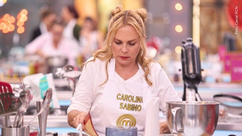 Carolina Sabino se mostró triste en MasterChef Celebrity