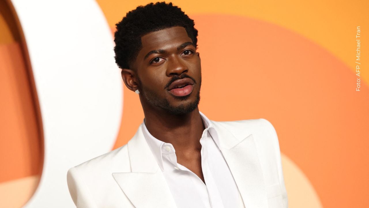 Lil Nas X, rapero estadounidense en la fiesta de los Oscar de Vanity Fair