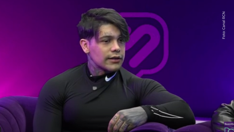 Yeferson Cossio durante entrevista para el portal SuperLike.