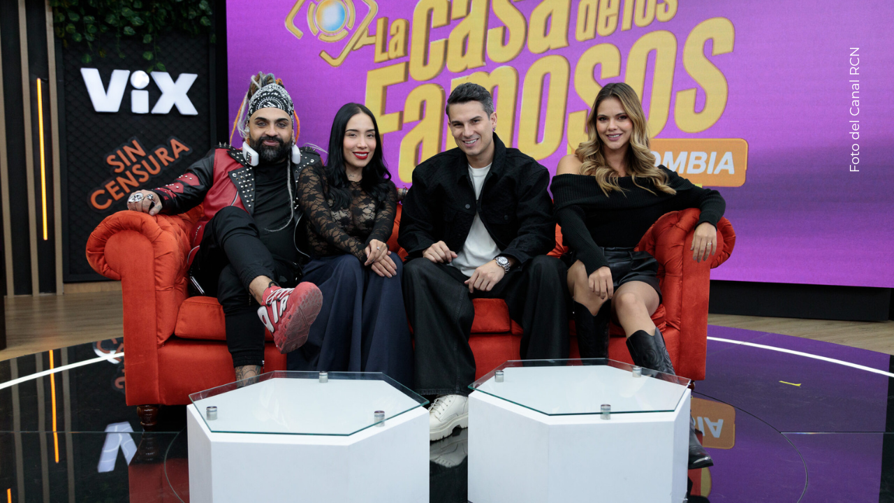 Luisa Fernanda W y Pipe Bueno en el after de La casa de los famosos Colombia 2024.