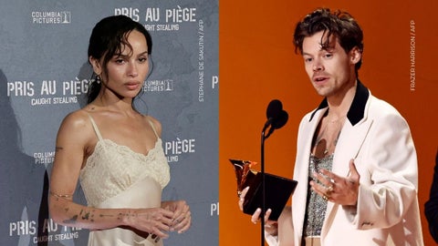 Harry Styles fue captado de la mano con Zoë Kravitz