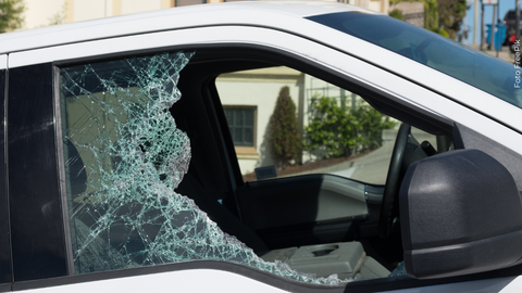 Carro estallado