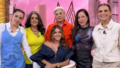 Maren García como invitada al programa Mujeres Sin Filtro del Canal RCN.