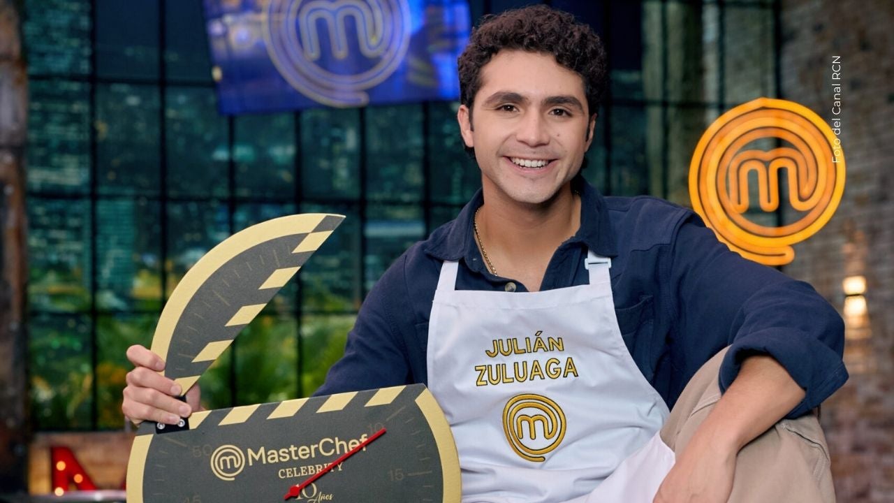 Julián Zuluaga sobresalió en MasterChef Celebrity 2025 Julián Zuluaga sobresalió en MasterChef Celebrity 2025