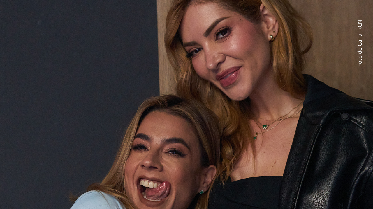 Dani Duke junto a Carla Giraldo en La casa de los famosos Colombia 2025.