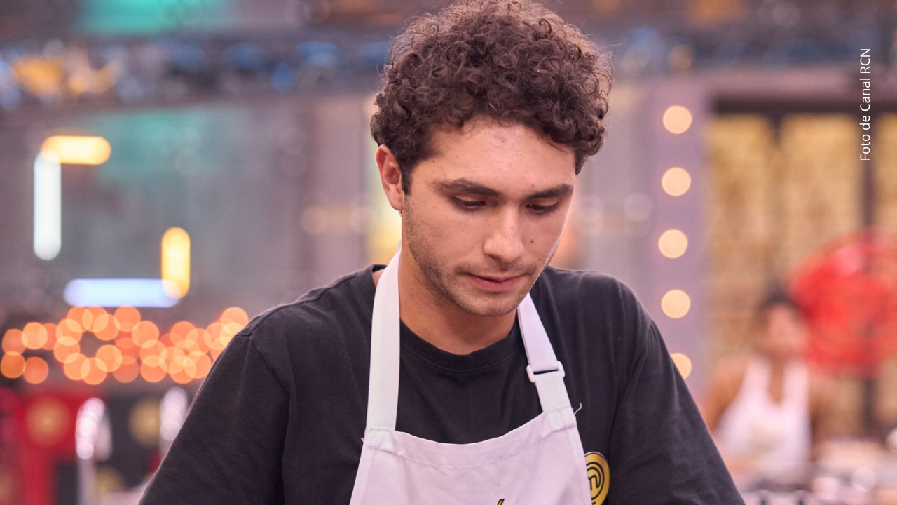 Julián Zuluaga en MasterChef Celebrity 2025.