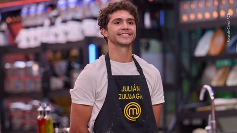 Julián Zuluaga en MasterChef Celebrity 2025.