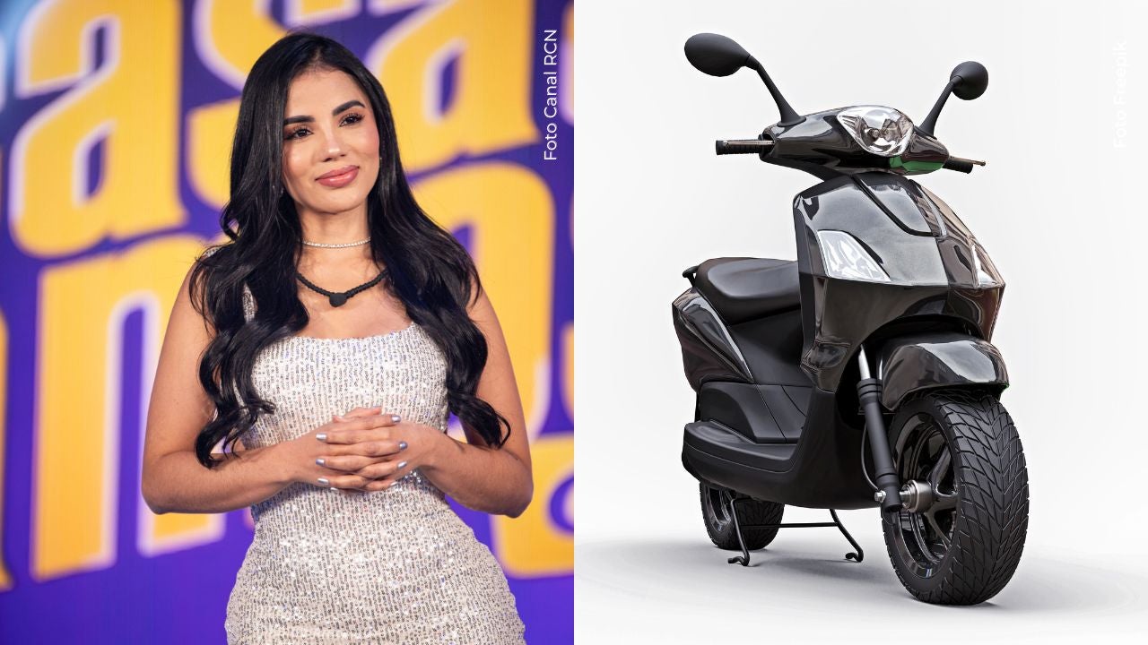 Karina García Karina García le regaló moto a fan