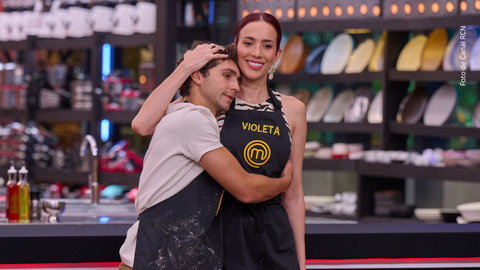 Violeta Bergonzi en MasterChef Celebrity 2025.