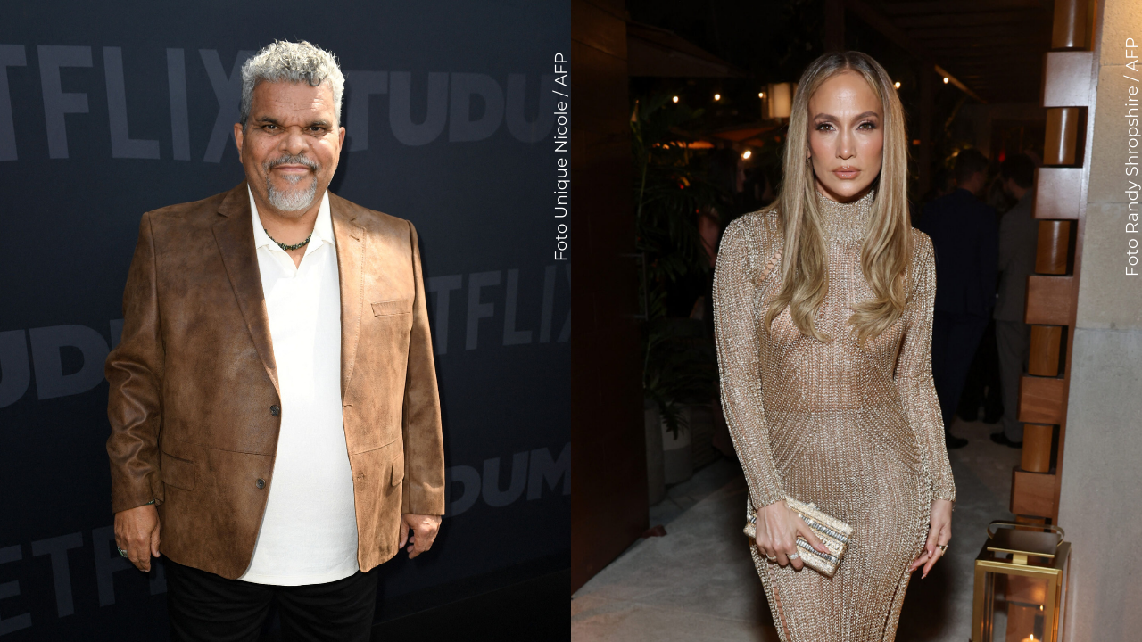 Luis Guzmán y Jennifer Lopez