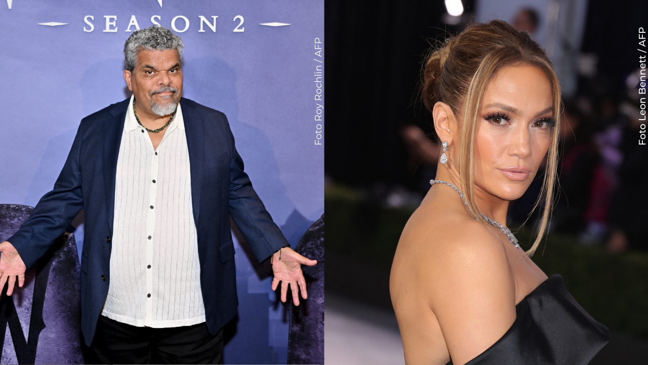 Luis Guzmán y Jennifer Lopez