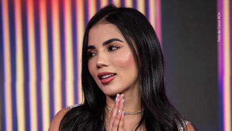 Karina García en La casa de los famosos Colombia 2025.