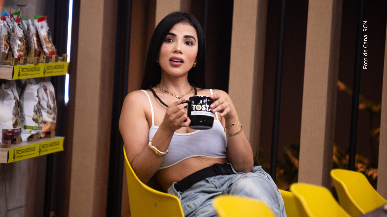 Karina García en La casa de los famosos Colombia 2025.