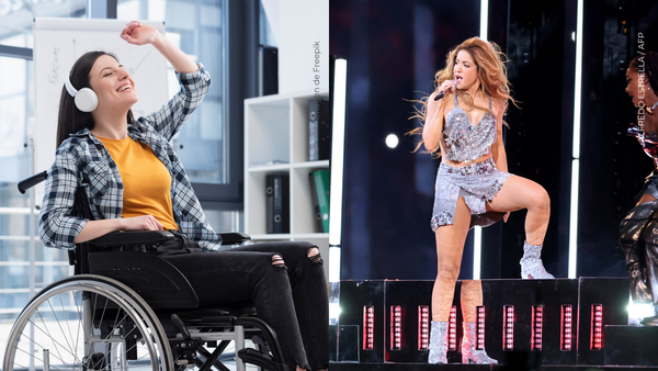Polémica en concierto Shakira: mujer en silla de ruedas se levanta y baila en frente de todos