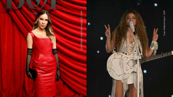 Shakira y Belinda sorprenden durante concierto en México Shakira y Belinda sorprenden durante concierto en México