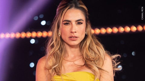 Carla Giraldo en su cumpleaños