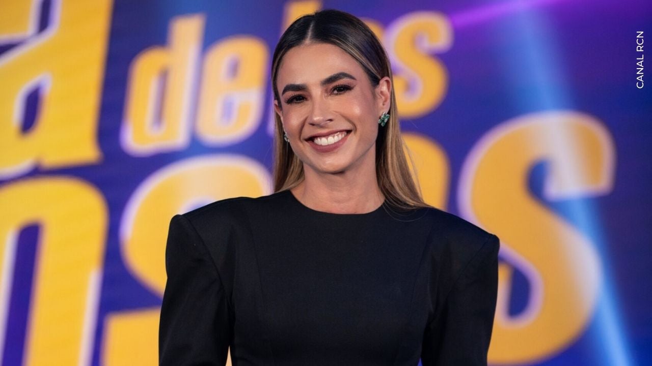 Carla Giraldo en su fiesta de cumpleaños