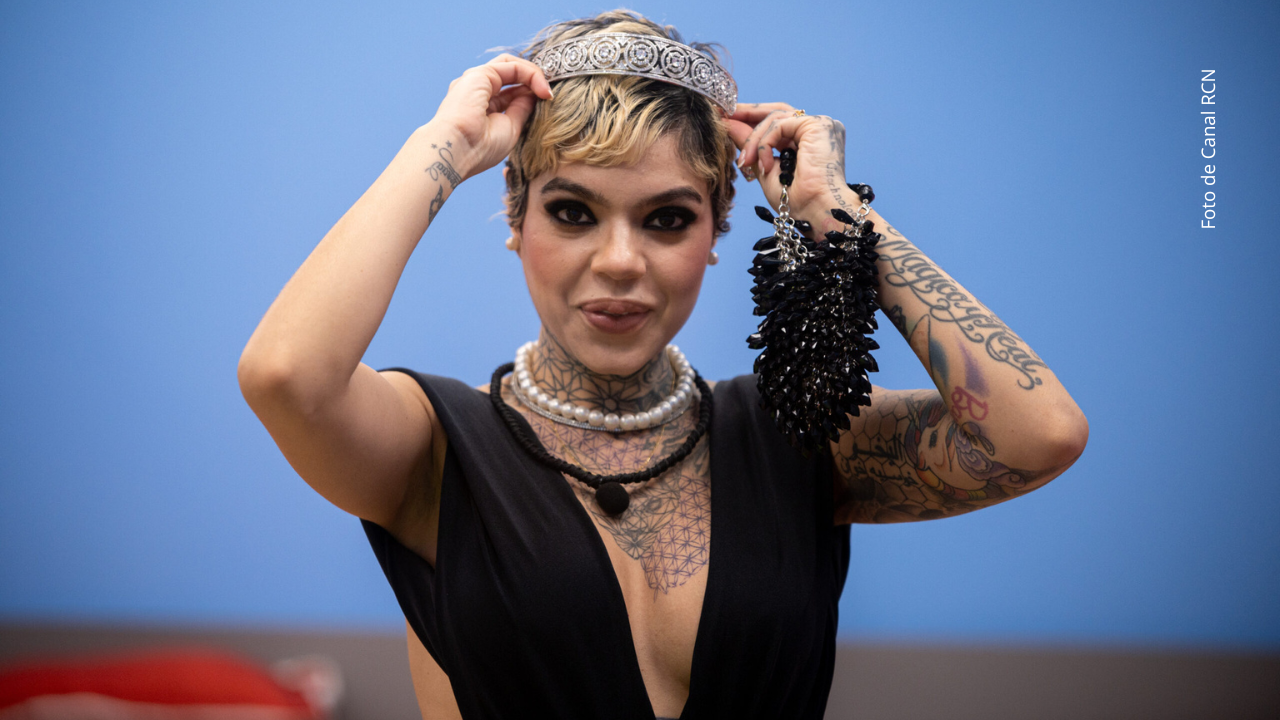 Melissa Gate en La casa de los famosos Colombia 2025.